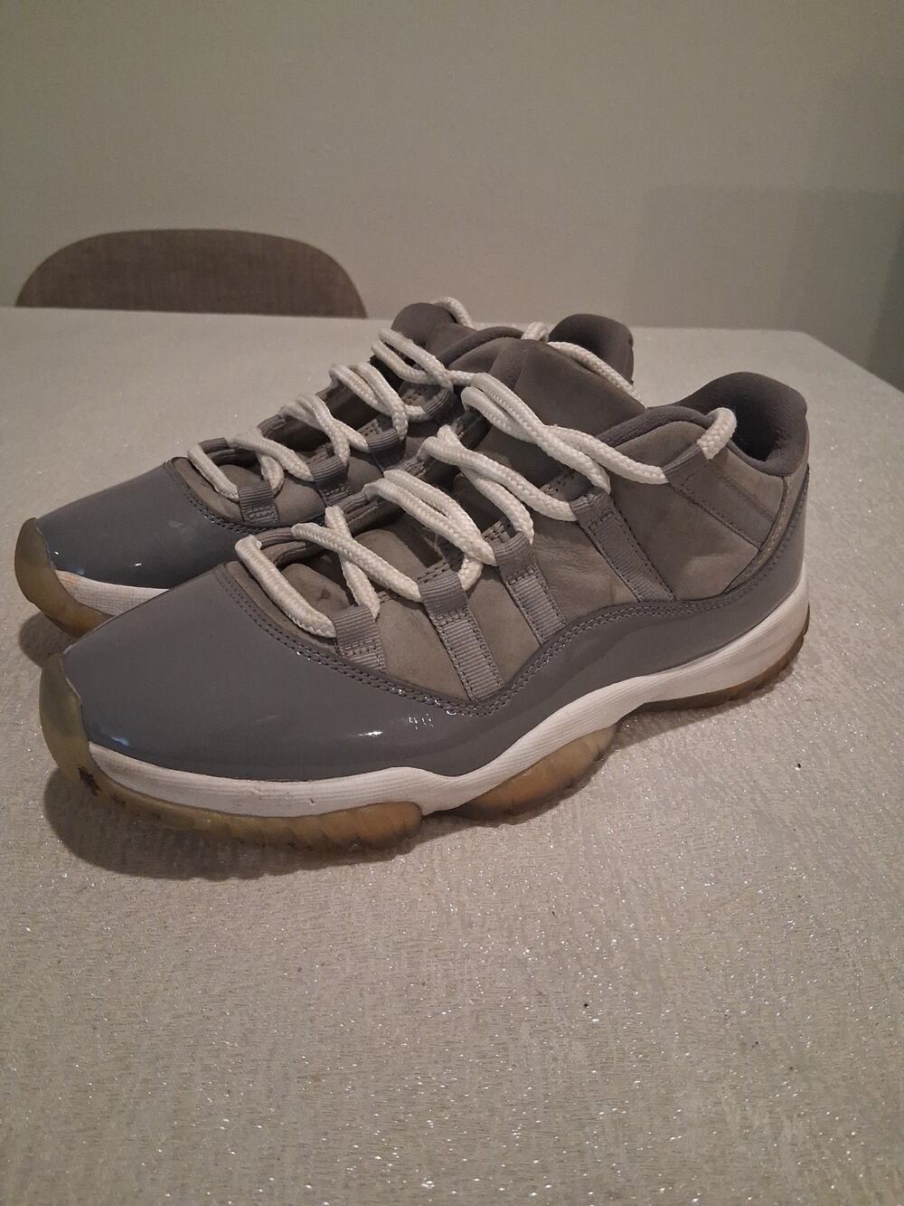 Air Jordan XI 11 Retro Low Cool Grey 2018 528895-003 Men's Size 8 NO INSOLES